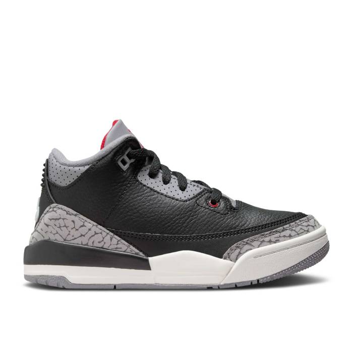 ʥ硼 Air Jordan  Jordan 3 Retro Og Ps 'Black Cement' 2024 Yout...