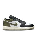 エアジョーダン Air Jordan 【 Jordan 1 Low Gs 'Black Toe Medium Olive' Youth 】 キッズ ベビー マタニティ キッズファッション 靴 スニーカー ジュニア キッズ(4)