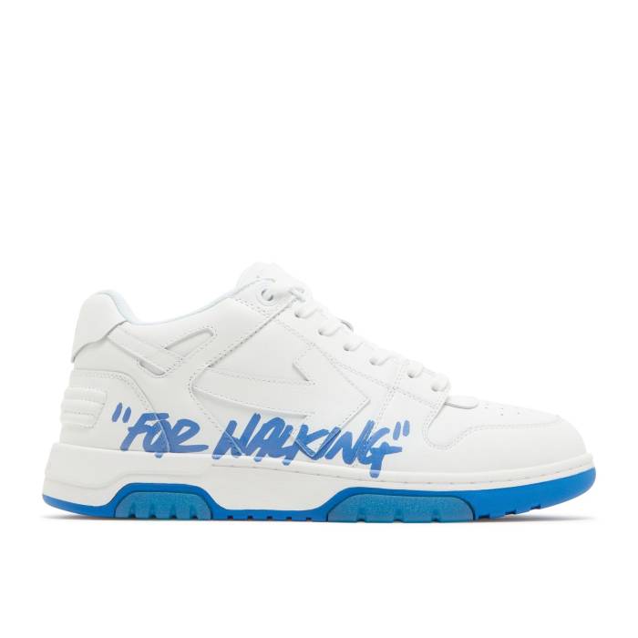 オフホワイト Off-White 【 Out Of Office 'For Walking - White Blue' Men White/Blue 】 白色 ...