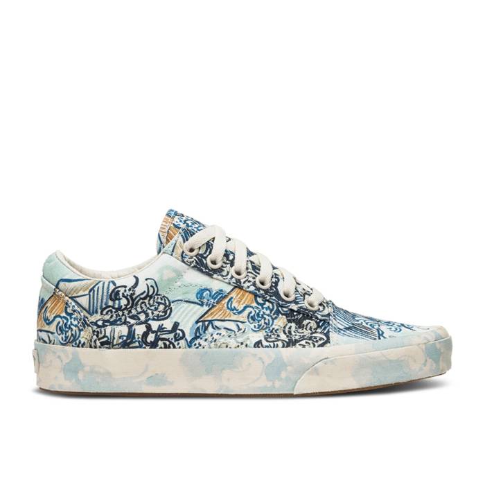 楽天スニケスヴァンズ Vans 【 Vincent Van Gogh X Old Skool 'Old Vineyard' Men Turtledove 】 靴 メンズ靴 スニーカー メンズ