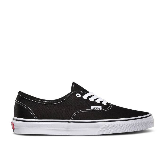 楽天スニケスヴァンズ Vans 【 Authentic Wide 'Black White' Men Black/White 】 オーセンティック 靴 メンズ靴 スニーカー メンズ 黒色 ブラック 白色 ホワイト