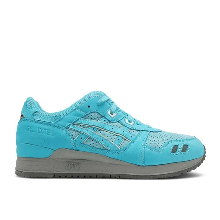 アシックス Asics 【 Ronnie Fieg X Gel Lyte 3 'The Cove' Men Turquoise/Turquoise 】 靴 メン...