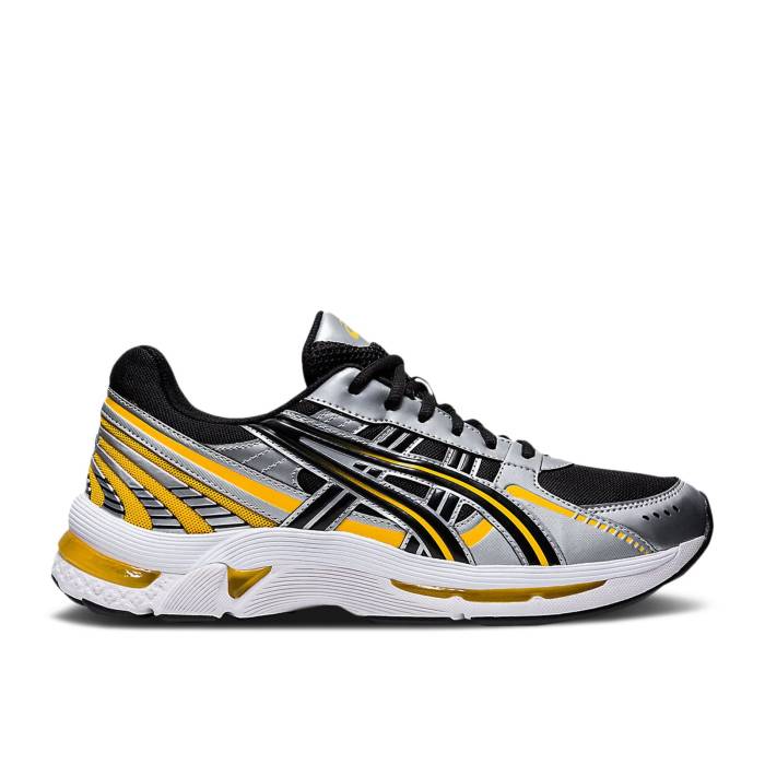 アシックス Asics 【 Gel Kyrios 'Black Yellow' Men Black/Black 】 靴 メンズ靴 スニーカー メンズ 黒色 ブラ...