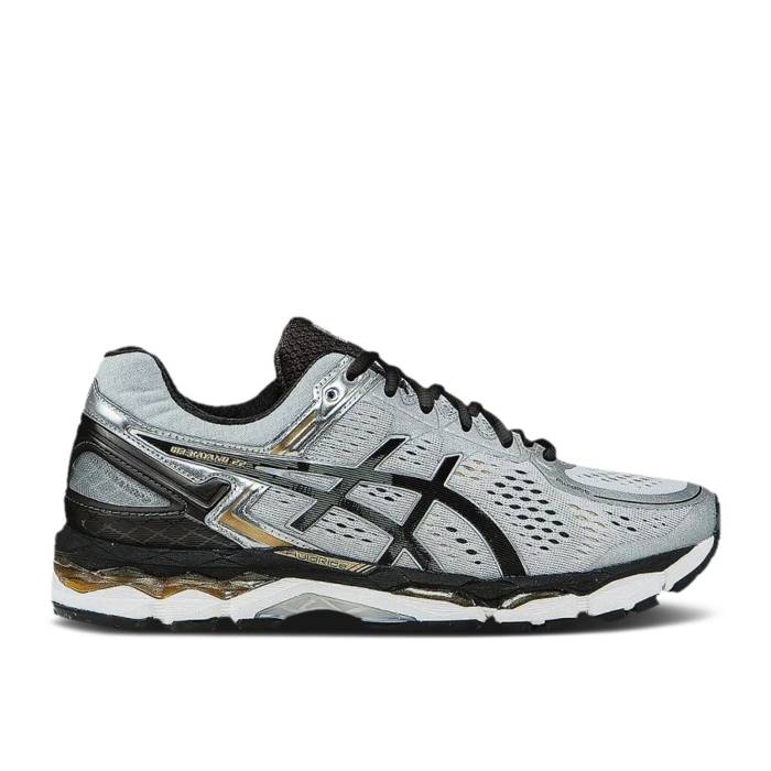 アシックス GEL-KAYANO22 ASICS Gel KAYANO 22 Charcoal Silver Lime Running T547N 41.5