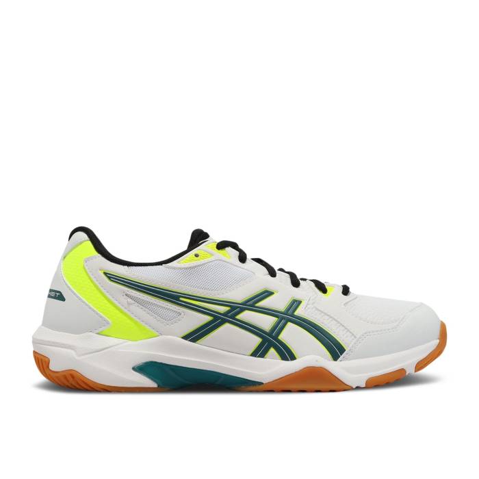 アシックス Asics 【 Gel Rocket 10 'White Velvet Pine' Men White/Velvet Pine 】 靴 メンズ靴 スニーカー メンズ 白色 ホワイト