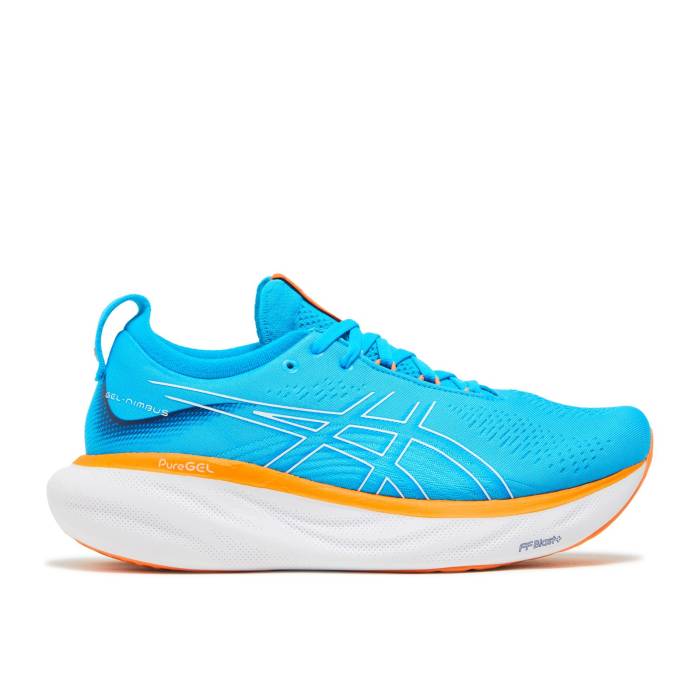 アシックス Asics 【 Gel Nimbus 25 'Island Blue Sun Peach' Men Island Blue/Sun Peach 】 青色 ブルー 靴 メンズ靴 スニーカー メンズ 青色 ブルー