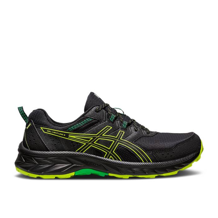 アシックス Asics 【 Gel Venture 9 'Black Lime Zest' Men Black/Lime Zest 】 ライム 靴 メンズ靴 スニーカー メンズ 黒色 ブラック ライム