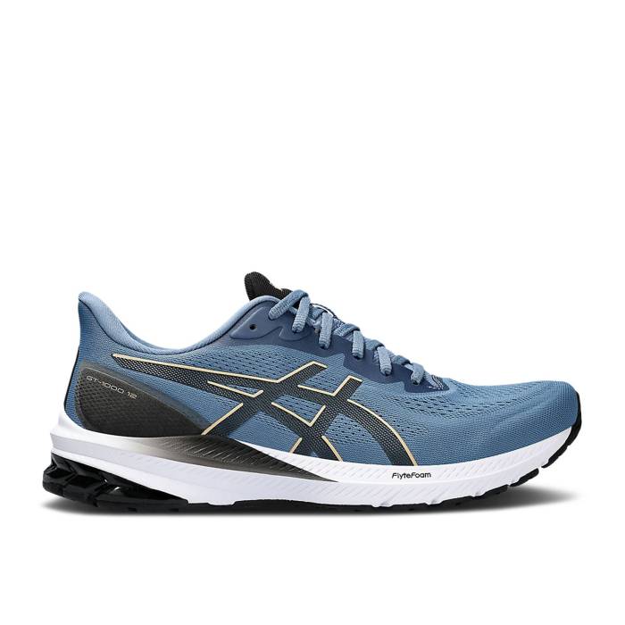 アシックス Asics 【 Gt 1000 12 'Storm Blue Dune' Men Storm Blue/Dune 】 青色 ブルー 靴 メンズ靴 スニーカー メンズ 青色 ブルー