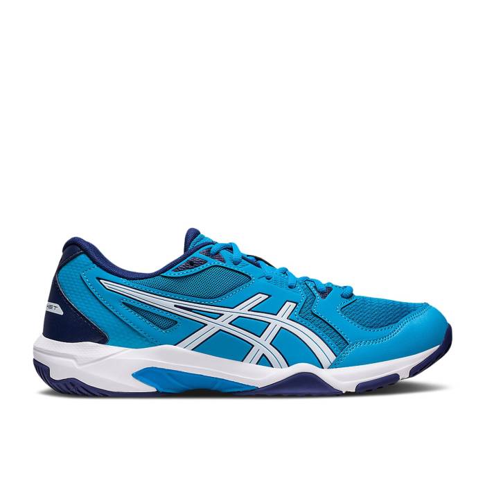 アシックス Asics 【 Gel Rocket 10 'Island Blue' Men Island Blue/White 】 靴 メンズ靴 スニーカー メンズ 青色 ブルー 白色 ホワイト