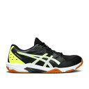 アシックス Asics 【 Gel Rocket 11 Wide 'Black Fluo Yellow' Men 】 靴 メンズ靴 スニーカー メンズ