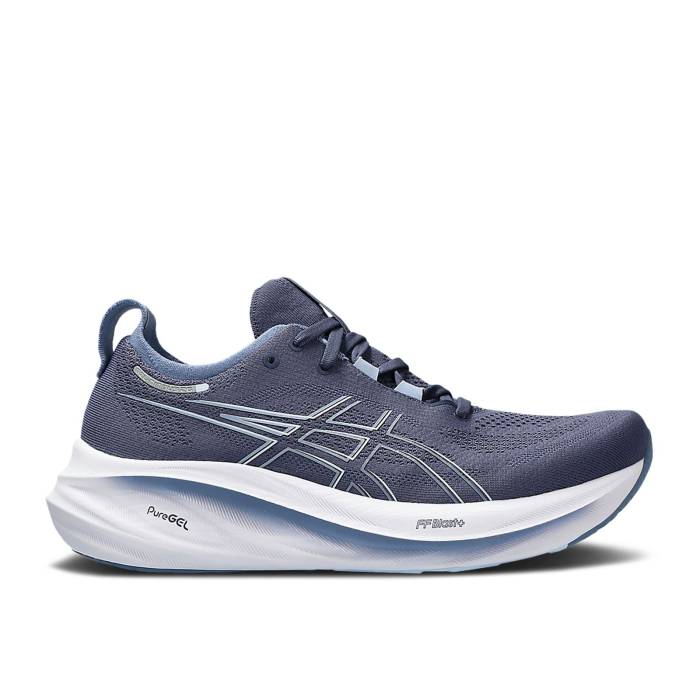 アシックス Asics 【 Gel Nimbus 26 'Thunder Blue' Men Thunder Blue/Denim Blue 】 靴 メンズ靴 スニーカー メンズ サンダー 青色 ブルー デニム
