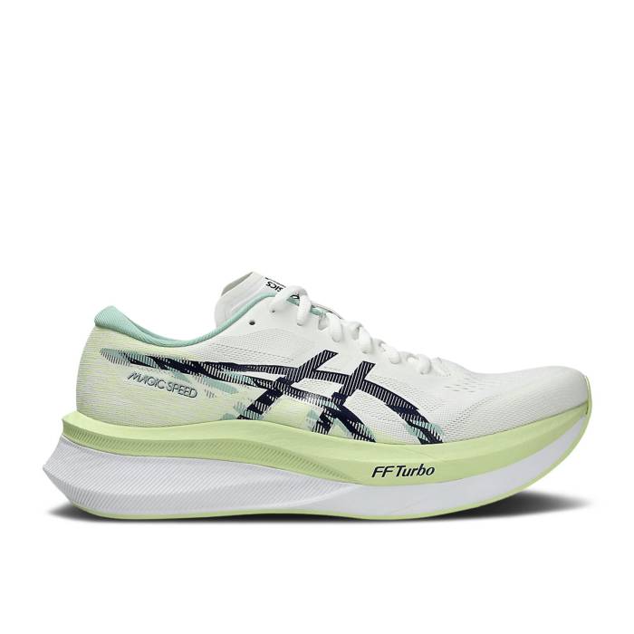 アシックス Asics 【 Magic Speed 4 'White Blue Expanse' Men White/Blue Expanse 】 マジック Speed スピード 青色 ブルー 靴 メンズ靴 スニーカー メンズ 白色 ホワイト 青色 ブルー