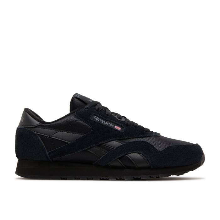 リーボック Reebok 【 Classic Nylon 'Black Pure Grey' Men Core Black/Core Black/Pure Grey 】 クラシック ナイロン ピュア 靴 メンズ靴 スニーカー メンズ コア 黒色 ブラック ピュア 灰色 グレー