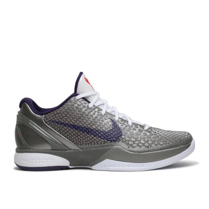 ʥ Nike  Zoom Kobe 6 'China' Men Metallic Pewter/Ink/White/Crimson ...