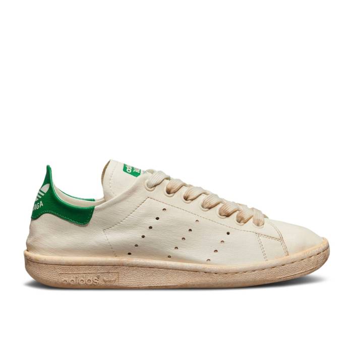 ǥ Adidas  Balenciaga X Wmns Stan Smith 'Worn-Out - Off White Green' Women White/Off White/Green   ۥ磻  ǥ ¾ ǥ  ۥ磻 green С꡼