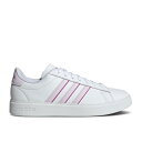 アディダス Adidas 【 Wmns Grand Court 2.0 'White Ice Lavender' Women Cloud White/Ice L...