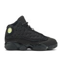 ナイキ エアジョーダン Air Jordan 【 Jordan 13 Retro Ps 'Black Cat' Youth Black/Black/Anthracite 】 13 サーティーン レトロ キッズ ベビー マタニティ キッズファッション 靴 その他 ジュニア キッズ 黒色(4)