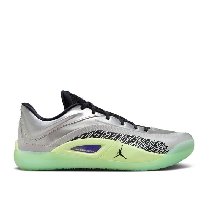 ナイキ　エアジョーダン Air Jordan 【 Jordan Zion 4 Pf 'Damascus' Men Grey Fog/Black/Metallic Sil..