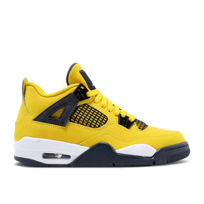 ʥ硼 Air Jordan  Jordan 4 Retro Gs 'Lightning' 2021 Sample You...
