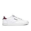 リーボック Reebok 【 Court Advance 'White Classic Maroon' Men White/Classic Maroon/Cor...