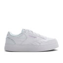 リーボック Reebok 【 Wmns Court Advance Bold 'White Purple Oasis' Women Footwear White...