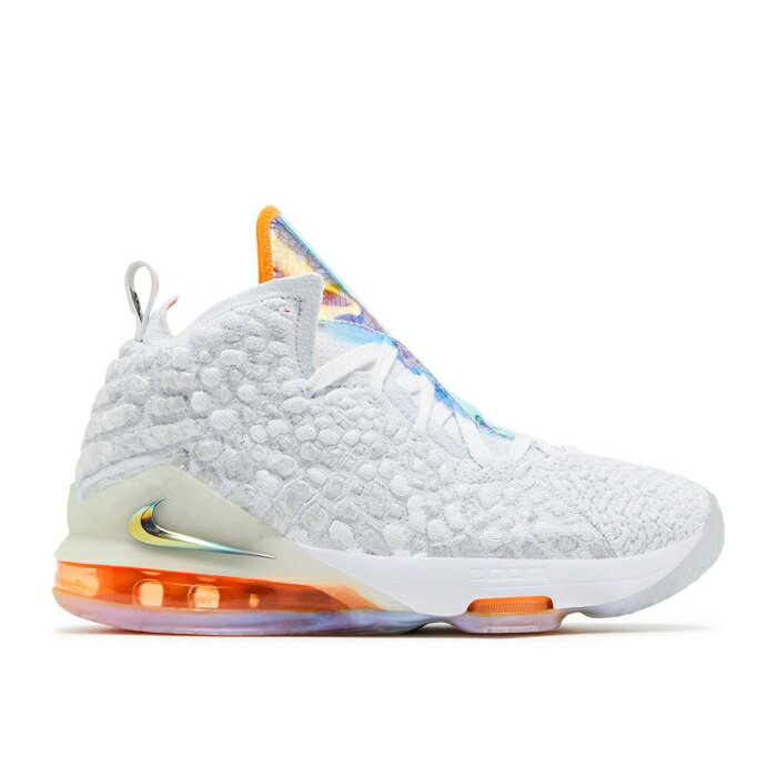 ʥ Nike  Lebron 17 Bg 'Future Air' Youth White/Tech Grey/Quasar Purp...