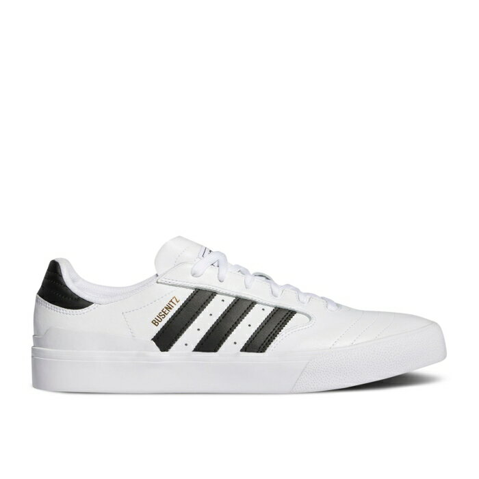 アディダス Adidas 【 Busenitz Vulc 2 'White Black' Men Cloud White/Core Black/Gold Met...