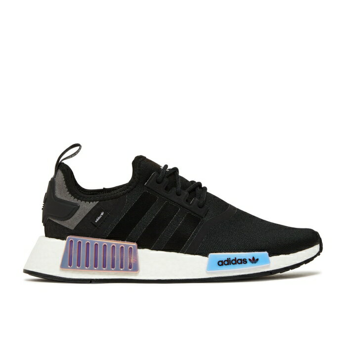 アディダス Adidas 【 Wmns Nmd_R1 'Black Irescent' Women Core Black/Core Black/Footwear White 】 靴 レディース靴 スニーカー レディース コア 黒色 ブラック 白色 ホワイト