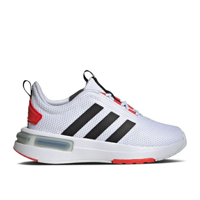 楽天スニケスアディダス Adidas 【 Racer Tr23 Wide J 'White Black Red' Youth Cloud White/Core Black/Bright Red 】 黒色 ブラック キッズ ベビー マタニティ キッズファッション 靴 スニーカー ジュニア キッズ 白色 ホワイト