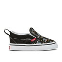 ヴァンズ Vans 【 Slip-On V Toddler 'Dj Rocket Jam' Infant Dj Rocket Jam Black/Multi 】 slip-on スリッポン ベビー 赤ちゃん用 キッズ ベビー マタニティ ベビーファッション 靴 スニーカー ベビー ジャム 黒色
