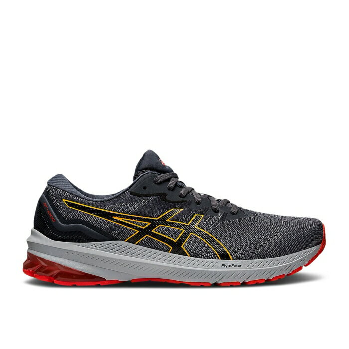 アシックス Asics 【 Gt 1000 11 'Sheet Rock Yellow Red' Men Sheet Rock/Black 】 yellow 黄色・イエロー 靴 メンズ靴 スニーカー メンズ 黒色 ブラック
