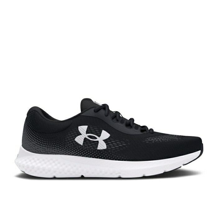 アンダーアーマー Under Armour 【 Charged Rogue 4 4E Wide 'Black White' Men Black/White 】 ...
