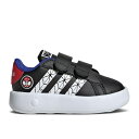 アディダス Adidas 【 Marvel X Grand Court I 'Spider-Man' Infant Core Black/Cloud White...