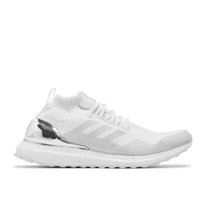 アディダス Adidas 【 Kith X Ultraboost Mid 'Friends & Family' Men Core White/Core White 】 ミッド 靴 メンズ靴 スニーカー メンズ コア 白色 ホワイト