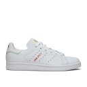アディダス Adidas 【 Wmns Stan Smith 'Valentine's Day' Women Cloud White/Scarlet/Gold Metallic 】 靴 レディース靴 スニーカー レディース 白色 ホワイト ゴールド