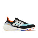 アディダス Adidas 【 Ultraboost 21 'Black Pulse Aqua' Men Core Black/Cloud White/Pulse Aqua 】 靴 メンズ靴 スニーカー メンズ コア 黒色 ブラック 白色 ホワイト アクア