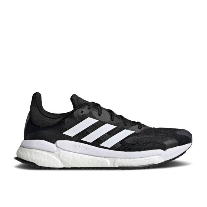 アディダス Adidas 【 Solar Boost 4 'Black White' Men Core Black/Cloud White/Grey Six 】 ブースト 靴 メンズ靴 スニーカー メンズ コア 黒色 ブラック 白色 ホワイト 灰色 グレー