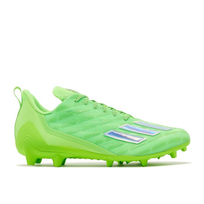 ǥ Adidas  Adizero Cleats 'Team Solar Green Silver Metallic' Men T...