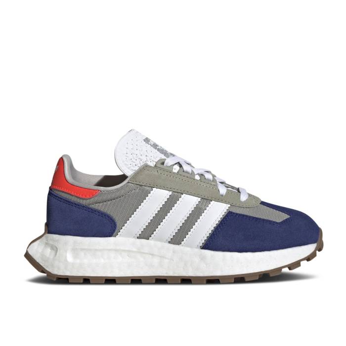 ǥ Adidas  Retropy E5 J 'Feather Grey Victory Blue' Youth Feather ...