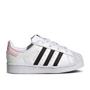 アディダス Adidas 【 Superstar I 'White Clear Pink' Infant Cloud White/Core Black/Clear Pink 】 Superstar スーパースター キッズ ベビー マタニティ ベビーファッション 靴 スニーカー ベビー 白色 ホワイト コア