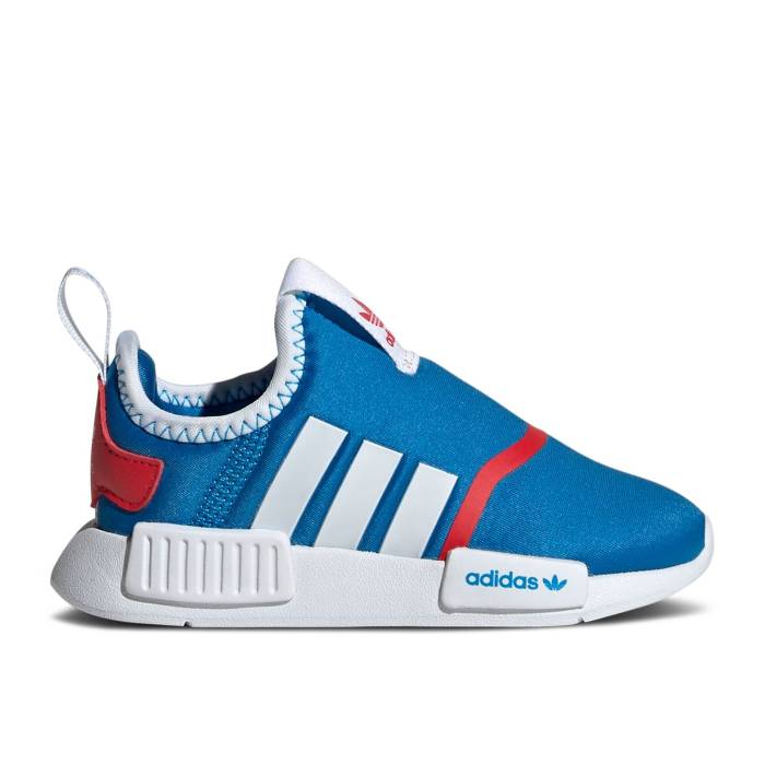 ǥ Adidas  Nmd 360 I 'Blue Rush Vivid Red' Infant Blue Rush/Cloud ...