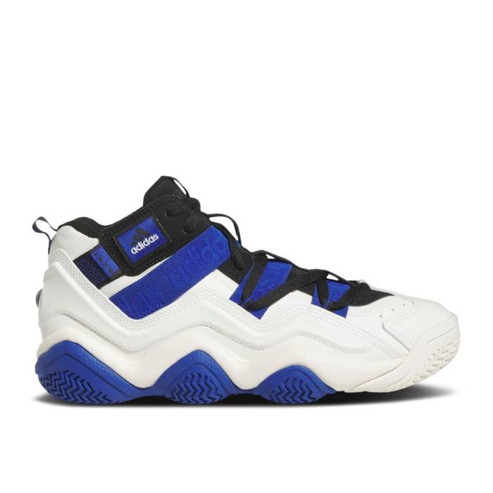 アディダス Adidas 【 Top Ten 2000 'Off White Royal Blue' Men Off White/Core Black/Royal Blue 】 白色 ホワイト 靴 メンズ靴 スニーカー メンズ 白色 ホワイト コア 黒色 ブラック 青色 ブルー