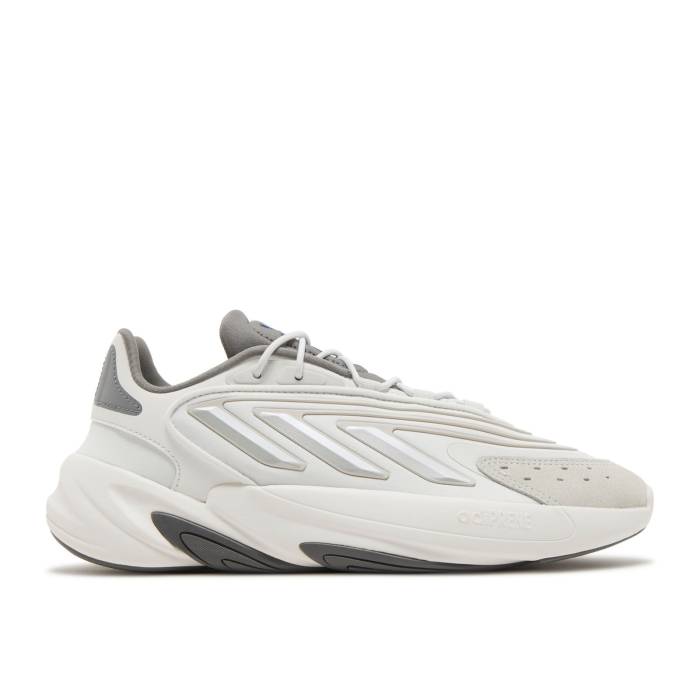 アディダス Adidas 【 Ozelia 'Crystal White Silver' Men Crystal White/Silver Metallic/Grey One 】 白色 ホワイト 靴 メンズ靴 スニーカー メンズ 白色 ホワイト Silver 銀色・シルバー 灰色 グレー