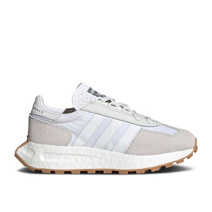 ǥ Adidas  Retropy E5 J 'Crystal White Gum' Youth Crystal White/Cl...