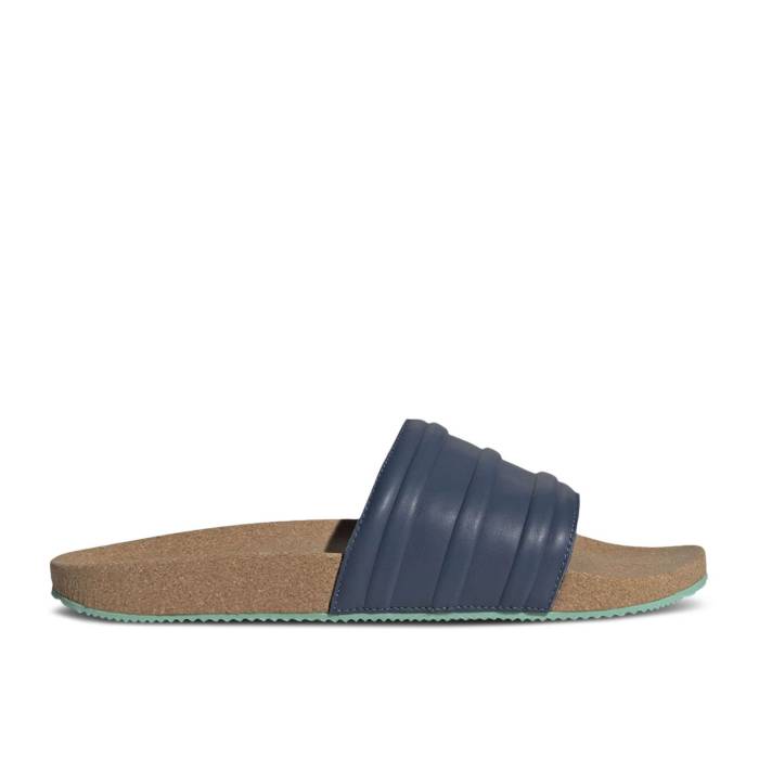 ǥ Adidas  Adilette Premium Slides 'Cork Pack - Night Indigo' Men ...