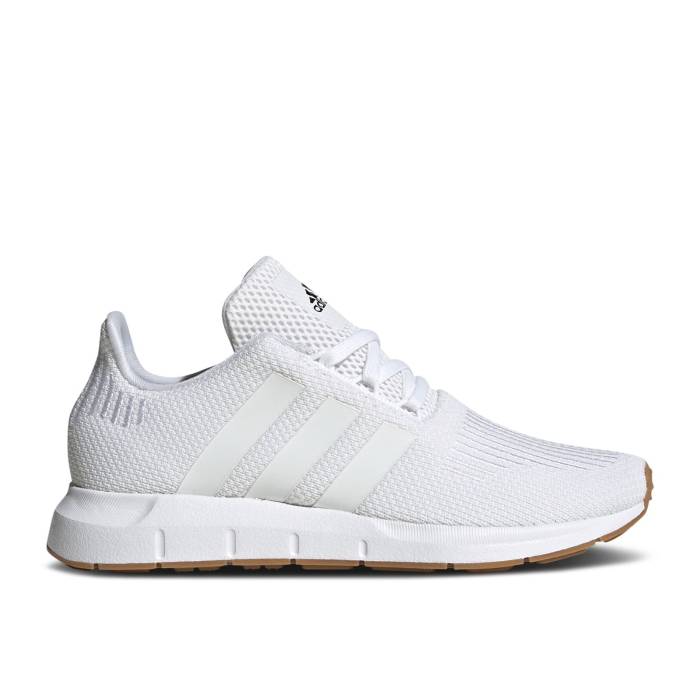 楽天スニケスアディダス Adidas 【 Swift Run 1.0 Big Kid 'White Gum' Youth Cloud White/Cloud White/Core Black 】 Swift ラン キッズ ベビー マタニティ キッズファッション 靴 スニーカー ジュニア キッズ 白色 ホワイト コア
