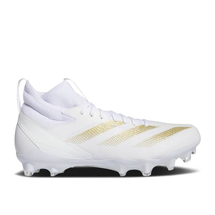 アディダス Adidas 【 Adizero Impact 'White Gold Metallic' Men Cloud White/Gold Metallic/Cloud White 】 アディゼロ インパクト ゴールド 靴 メンズ靴 スニーカー メンズ 白色 ホワイト ゴールド