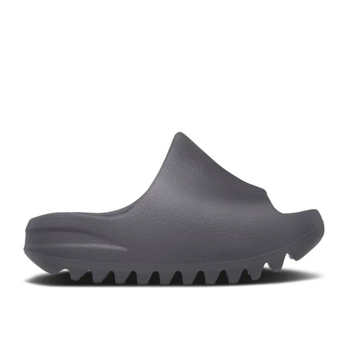 ǥ Adidas  Yeezy Slides Kids 'Granite' Youth Granite/Granite/Grani...