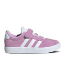 アディダス Adidas 【 Vl Court 3.0 J 'Bliss Lilac' Youth Bliss Lilac/Cloud White/Grey T...
