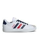 アディダス Adidas 【 Vl Court 3.0 'White Navy Scarlet' Men Cloud White/Team Navy Blue/...